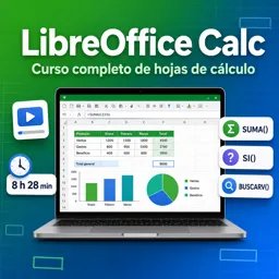 Imagen del curso gratis LibreOffice Calc