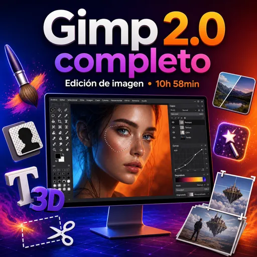 Imagen del curso gratis Gimp 2.0 completo