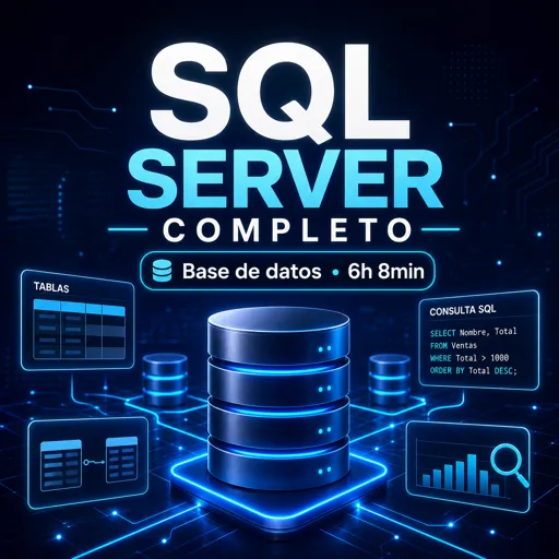 Imagen del curso gratis SQL Server completo