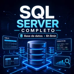 Imagen del curso gratis SQL Server completo
