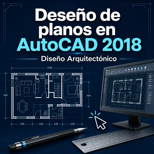 Imagen del curso gratis Deseño de planos en AutoCAD 2018