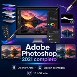 Imagen del curso gratis Adobe Photoshop 2021 completo