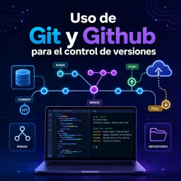 Imagen del curso gratis Uso de Git y Github para el control de versiones