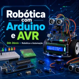 Imagem do Curso gratuito Robótica com arduino e AVR