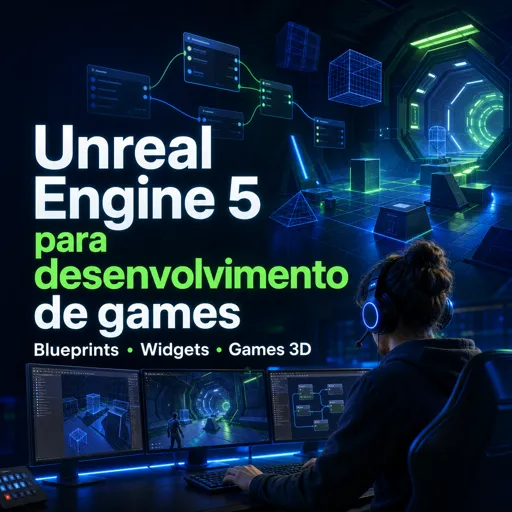 Imagem do Curso gratuito Unreal Engine 5 para desenvolvimento de games