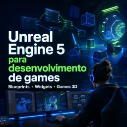 Imagem do Curso gratuito Unreal Engine 5 para desenvolvimento de games
