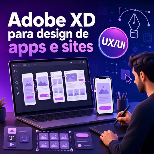 Imagem do Curso gratuito Adobe XD para design de apps e sites