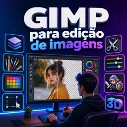 Imagem do Curso gratuito GIMP para edição de imagens