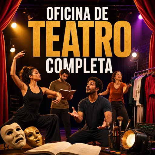 Imagem do Curso gratuito Oficina de teatro completa