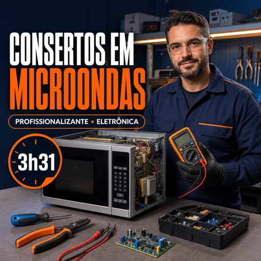 Imagem do Curso gratuito Consertos em Microondas