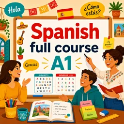 Free Course Image Spanish full course A1