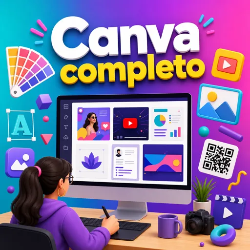 Imagen del curso gratis Canva completo
