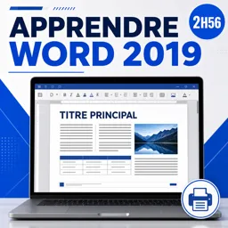 Image de cours gratuite Apprendre Word 2019