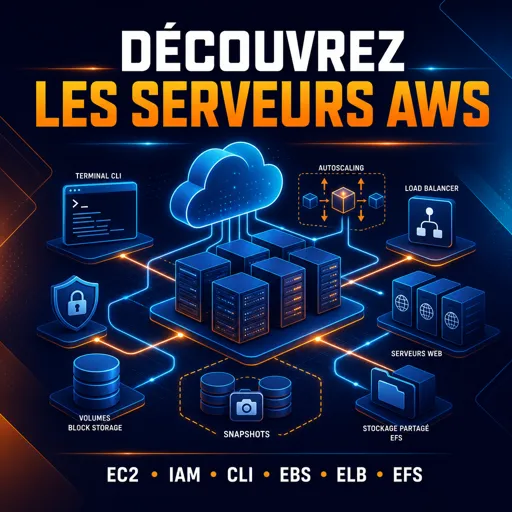 Image de cours gratuite Découvrez les serveurs AWS