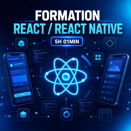 Image de cours gratuite Formation React / React Native