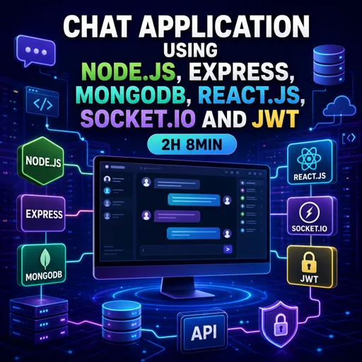 Image de cours gratuite Chat Application using Node.js, Express, MongoDB, React.js, Socket.io and JWT