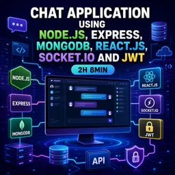 Image de cours gratuite Chat Application using Node.js, Express, MongoDB, React.js, Socket.io and JWT