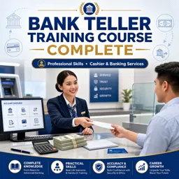 Free Course Image Bank teller training course complete