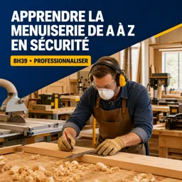 Image de cours gratuite Apprendre la menuiserie de A a Z en sécurité
