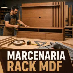 Imagem do Curso gratuito Marcenaria Rack MDF