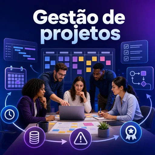 Imagem do Curso gratuito Gestão de projetos