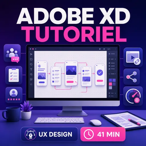 Image de cours gratuite Adobe XD tutoriel