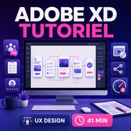 Image de cours gratuite Adobe XD tutoriel