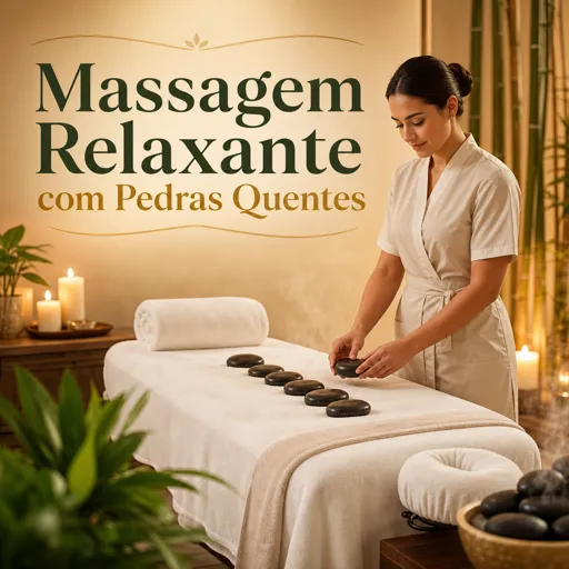 Imagem do Curso gratuito Massagem relaxante com pedras quentes