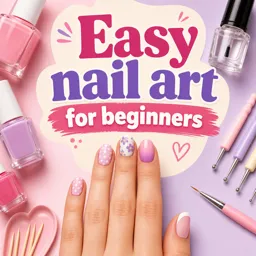 Free Course Image Easy nail art for beginners