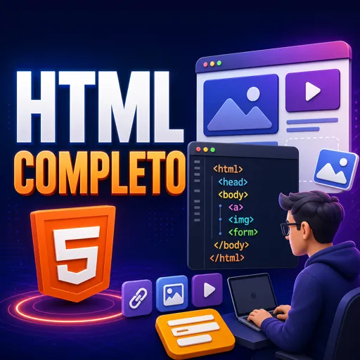 Imagem do Curso gratuito HTML completo
