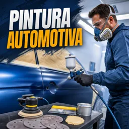 Imagem do Curso gratuito Pintura Automotiva