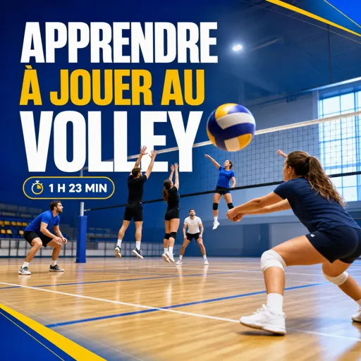 Image de cours gratuite Apprendre à jouer au volley