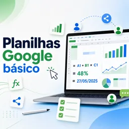 Imagem do Curso gratuito Planilhas Google básico
