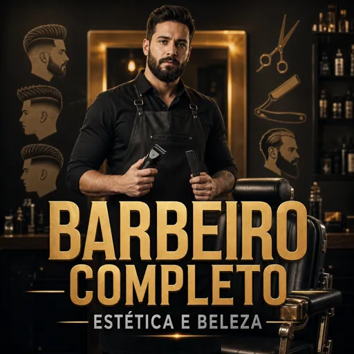 Imagem do Curso gratuito Barbeiro completo