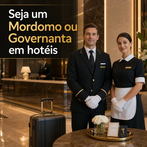 Imagem do Curso gratuito Seja um Mordomo ou Governanta em hotéis