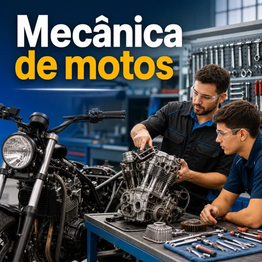 Imagem do Curso gratuito Mecânica de motos