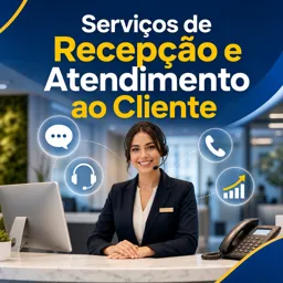 Imagem do Curso gratuito Serviços de Recepção e Atendimento ao cliente