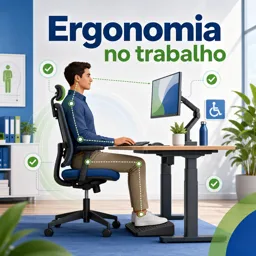 Imagem do Curso gratuito Ergonomia no trabalho