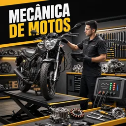 Imagem do Curso gratuito Mecânica de motos