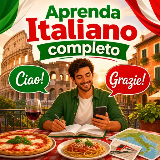Imagem do Curso gratuito Aprenda Italiano completo