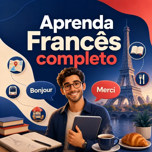 Imagem do Curso gratuito Aprenda Francês completo