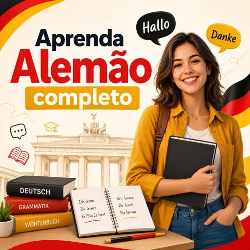 Imagem do Curso gratuito Aprenda Alemão completo