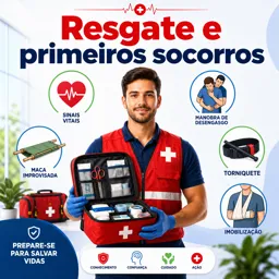 Imagem do Curso gratuito Resgate e primeiros socorros