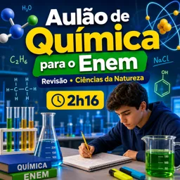 Imagem do Curso gratuito Aulão de Química para o Enem