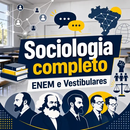 Imagem do Curso gratuito Sociologia completo