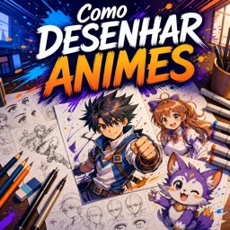 Imagem do Curso gratuito Como desenhar animes