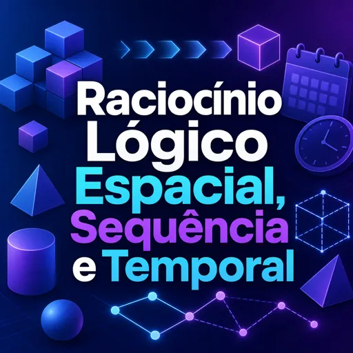 Imagem do Curso gratuito Raciocínio lógico espacial, sequência e temporal