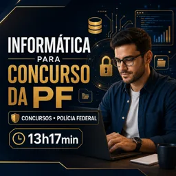 Imagem do Curso gratuito Informática para concurso da PF