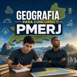 Imagem do Curso gratuito Geografia para concurso PMERJ