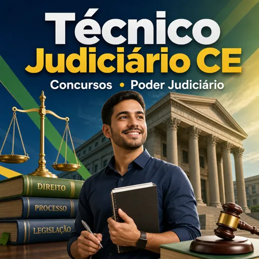 Imagem do Curso gratuito Técnico Judiciário CE